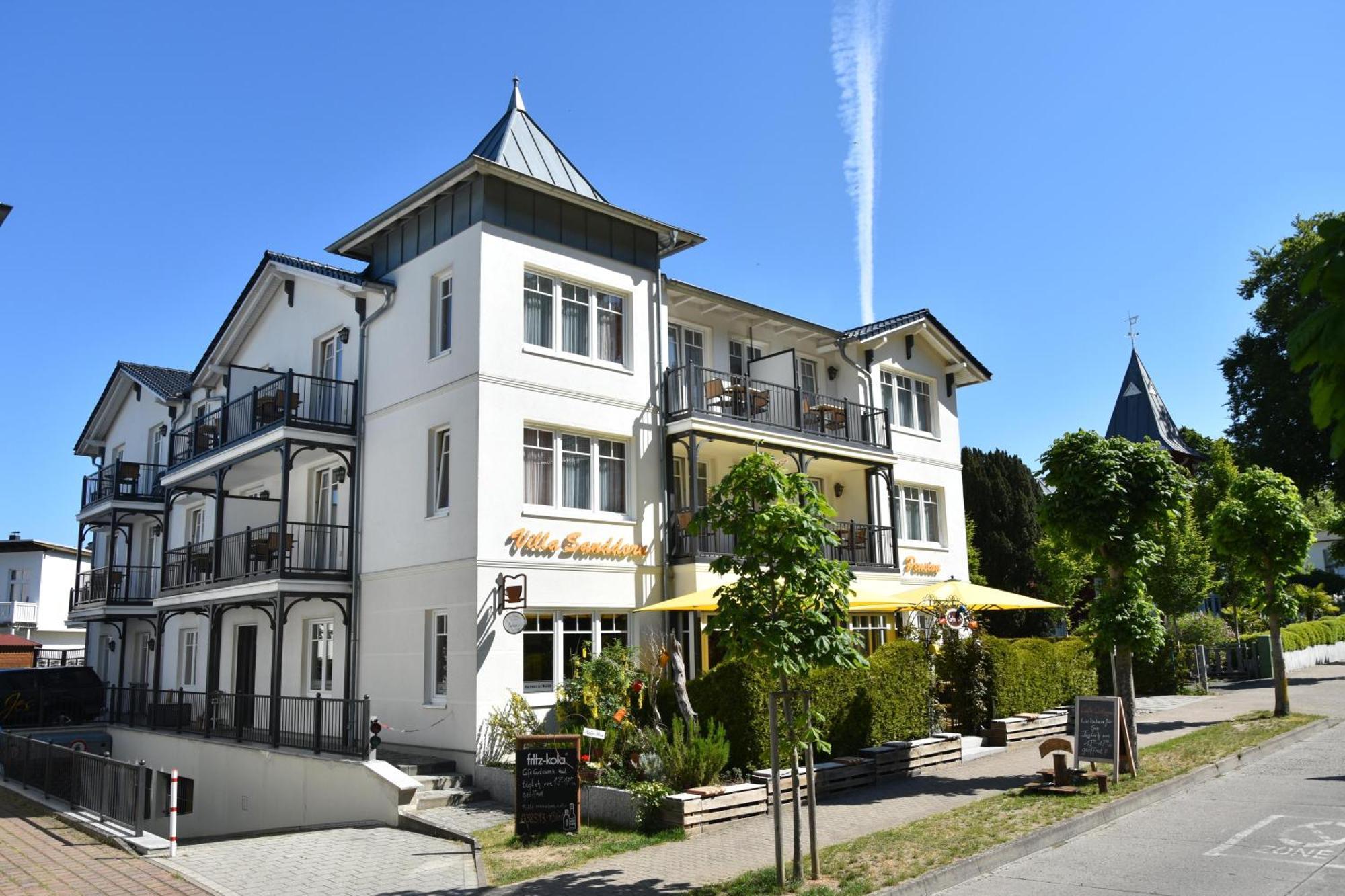 Pension Sanddorn Mit Cafe Carlssons Binz Dış mekan fotoğraf