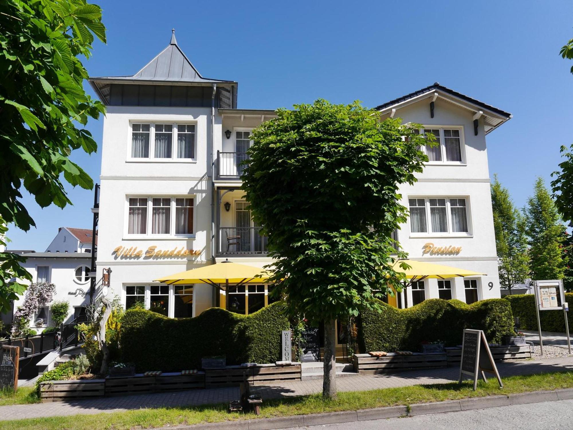 Pension Sanddorn Mit Cafe Carlssons Binz Dış mekan fotoğraf
